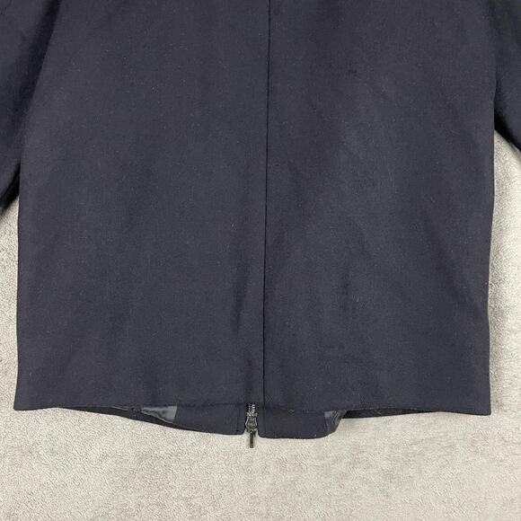 Akris Punto Jacket Womens 8 Wool Blend Bergdorf Goodman Modern Boxy Minimalist - Picture 7 of 16